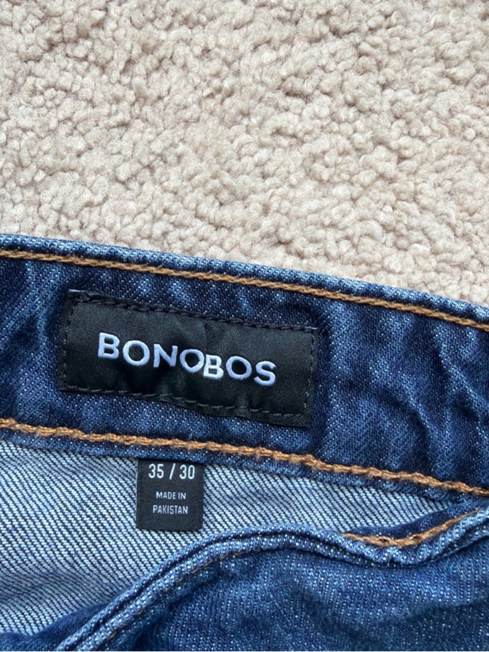 Bonobos Premium 4-Way Stretch Athletic Fit Jeans - 35x30 - Picture 3 of 8